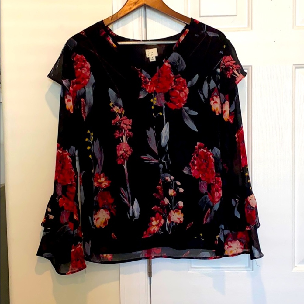 Women’s floral blouse